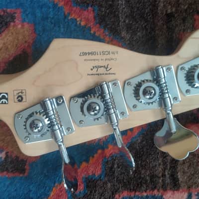 Squier Jaguar Bass 2011 - Black image 6