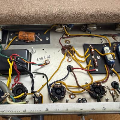 Fender Princeton 6G2 Guitar Combo- 1963 - Brown image 13