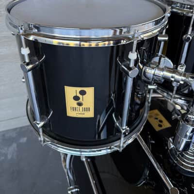 Sonor Force 3000 12 13 22 Drum Set - Black Lacquer image 4