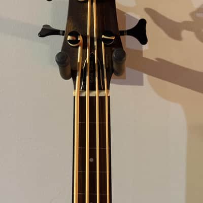 Gold Tone ME-Bass/FL Micro 23" Scale Fretless Electric Bass 2010s - Natural image 2