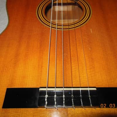 Yamaha G50 Vintage Classical Guitar 1967-69 Anitique Natural image 3