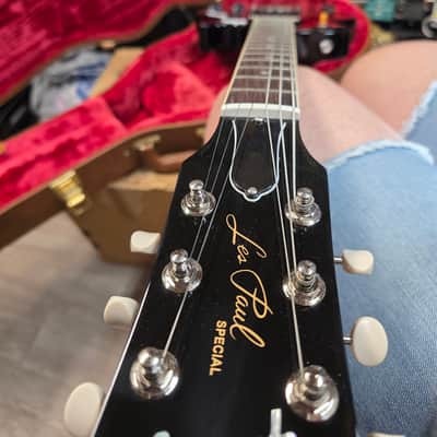 2025 Gibson Les Paul Special with mini-humbucker and P-90- Tobacco Burst Bild 4