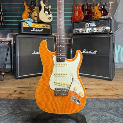 Fender Aerodyne Special 100DMC Flame Amber 2006-08 Electric Guitar image 1