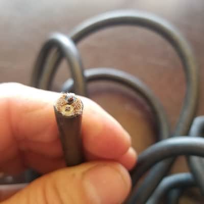 Phalo one (1) 117V Power Cord Electric Cable cut Viking, RCA Vintage non-polarized brown, grey, black 1940s-1960s image 6