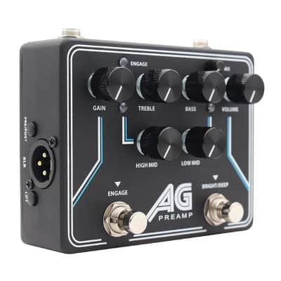 Immagine Demonfx AG BASS Preamp Effect Pedal Free US Ship - 3