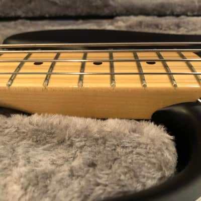 One of a kind - Fender Mod Shop Precision Bass Left-Handed with locking hard case 2017 Satin Black image 5