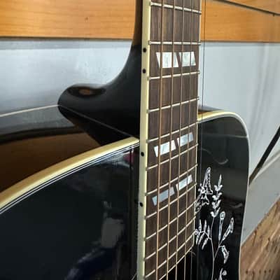 Gibson Hummingbird Custom Acoustic Electric - Nickel Hardware 2025 - Cobra Burst image 10