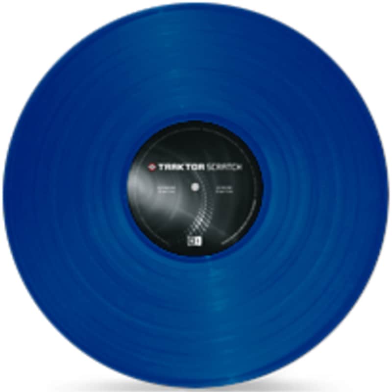 Native Instruments Timecode Vinyl Blue image 1