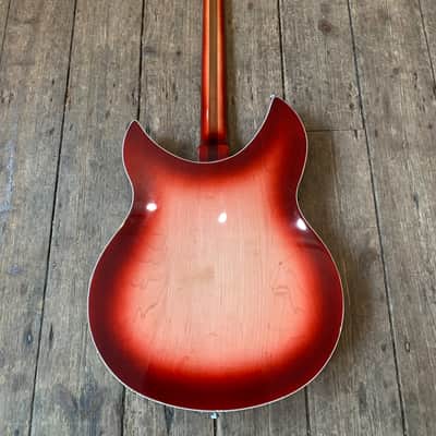 1997 Rickenbacker 360-12 V64 in Fireglo finish image 6