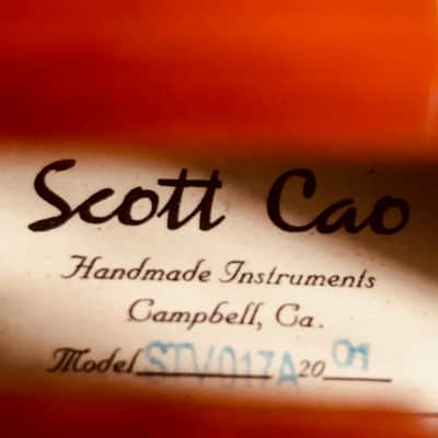 Scott Cao STV170A 4/4 Violin w/Case + Bow image 9