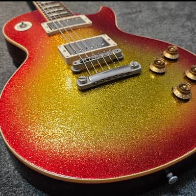 Gibson Custom Shop Les Paul Standard - Sunburst Sparkle - Mint image 15