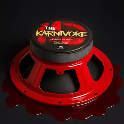 Eminence Karnivore-8 12" 60W 8 Ohm Guitar Speaker Metal High Gain Kohle image 5