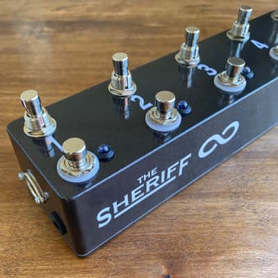 Preston Pedals The Sheriff - Looper and Midi Controller 2022 Galaxy Black image 2