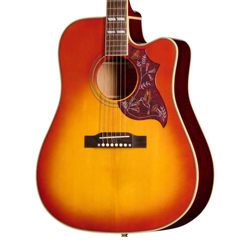 Epiphone Hummingbird Standard EC Acoustic-Electric Guitar - Cherry Sunburst