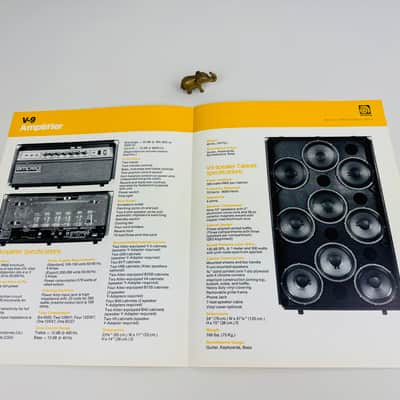 Ampeg V-9 Amplifier Brochure 1978 image 3