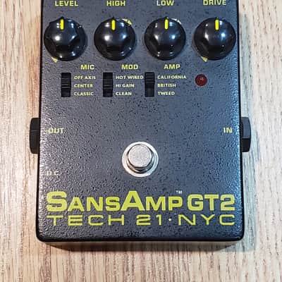 Tech 21 SansAmp GT2 2010s  - Black image 1