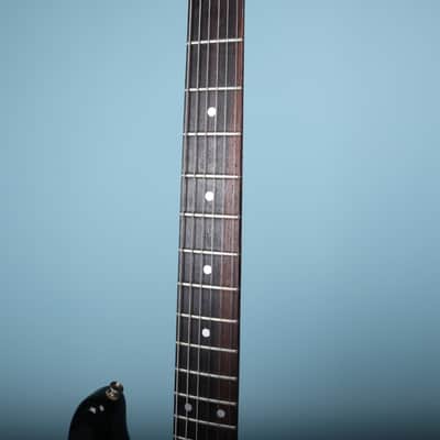 1993 Fender MIJ Stratocaster HSS Floyd Rose Blackburst image 4