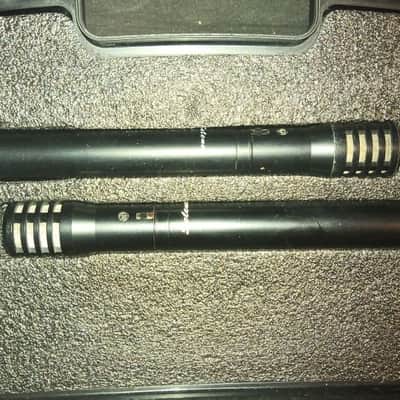 2x Selene CM-500 small condencer microphones cardioid pattern + case image 2