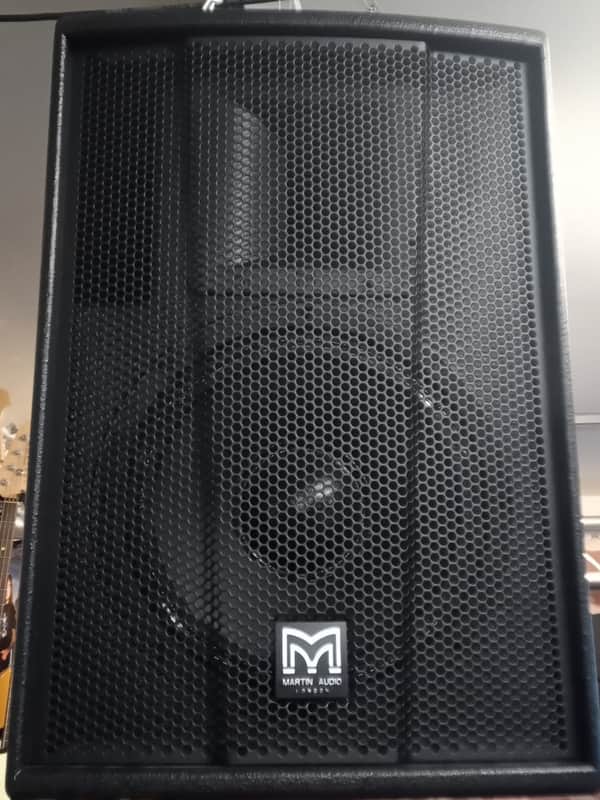 Martin Audio Blackline F10 10" passive 2 way Portable Loudspeaker with Yoke image 1
