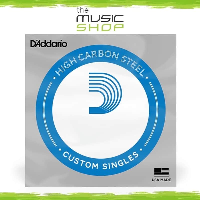 D'Addario Single Plain Steel .009 Electric or Acoustic Guitar String - PL009 image 1