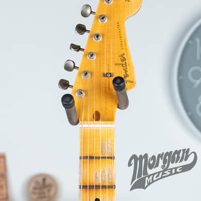 Fender Custom Shop '58 Stratocaster Relic - Faded Aged Candy Apple Red image 3