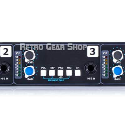 API 3124V Discrete 4-Channel Microphone Line Preamp Api image 2