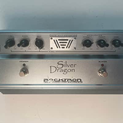 Rocktron Silver Dragon Tube Valve Multi Distortion Guitar Effect Pedal image 1