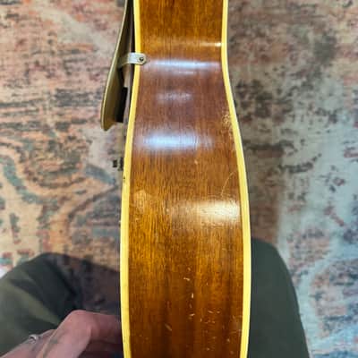 Harmony H1414 Patrician 1940 - 1954 - Striped Natural Acoustic Archtop with HSC image 7