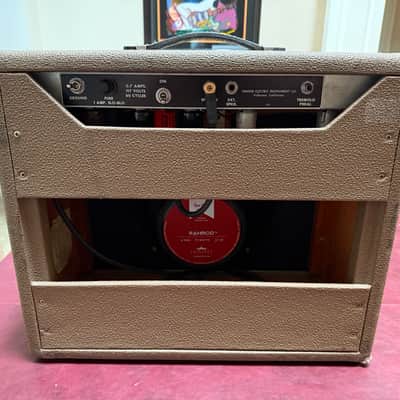 Fender Princeton 6G2 Brownface 12-Watt 1x10" Guitar Combo 1963 - Brown image 2