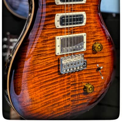 PRS SE Studio Orange Tiger Smokeburst image 5