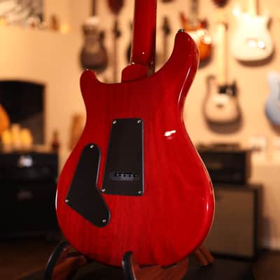 PRS SE Custom 24 - Charcoal Cherry Burst 2509 image 11