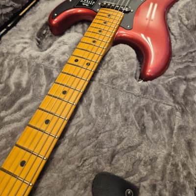 2025 Fender American Ultra II Stratocaster MN HSS Sinister Red image 7