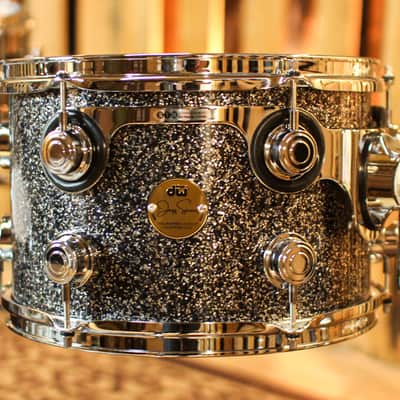 DW Collector's Jazz Maple Gum Black Galaxy Drum Set - 18,12,14,14sn - SO#1393931 image 4