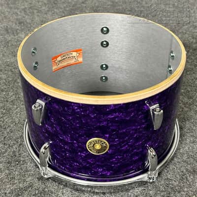 Gretsch Broadkaster 3pc Drum Set 22/12/16 Purple Marine Pearl image 6