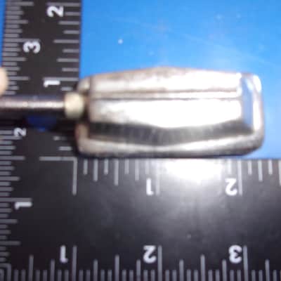 Lot of 4 Vintage Import Lugs Chrome Bass or Tom Drum w/ used Tension Rods CB Sunshine etc image 8