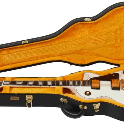 Gibson Custom Shop Les Paul Custom w/ Ebony Fingerboard Gloss Alpine White image 1