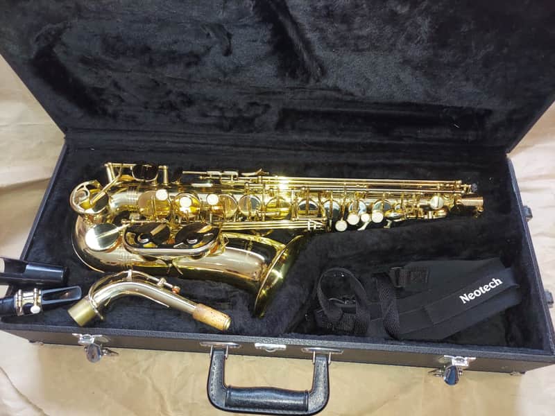 E. M. Winston Boston WSI-52 alto saxophone Brass, USA image 1