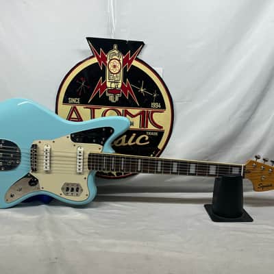 Squier FSR Classic Vibe '70s Jaguar Electric Guitar - Daphne Blue image 1