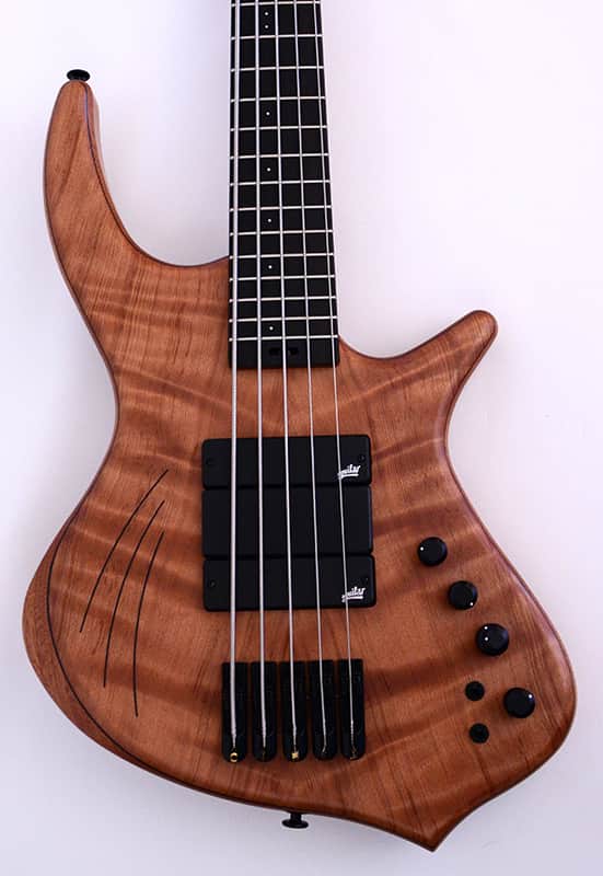 Cortex Bass Napoleon Deluxe 2020 Curly Redwood image 1