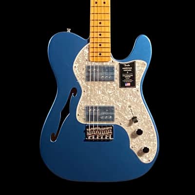 Fender American Vintage II 1972 Telecaster Thinline - Lake Placid Blue image 2