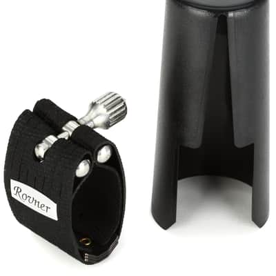 Vandoren CM4198 B40 Lyre Bb Clarinet Mouthpiece - Profile 88  Series 13  Bundle with Rovner Versa-X Ligature for Standard Bb Clarinet Hard Rubber Mouthpieces image 3