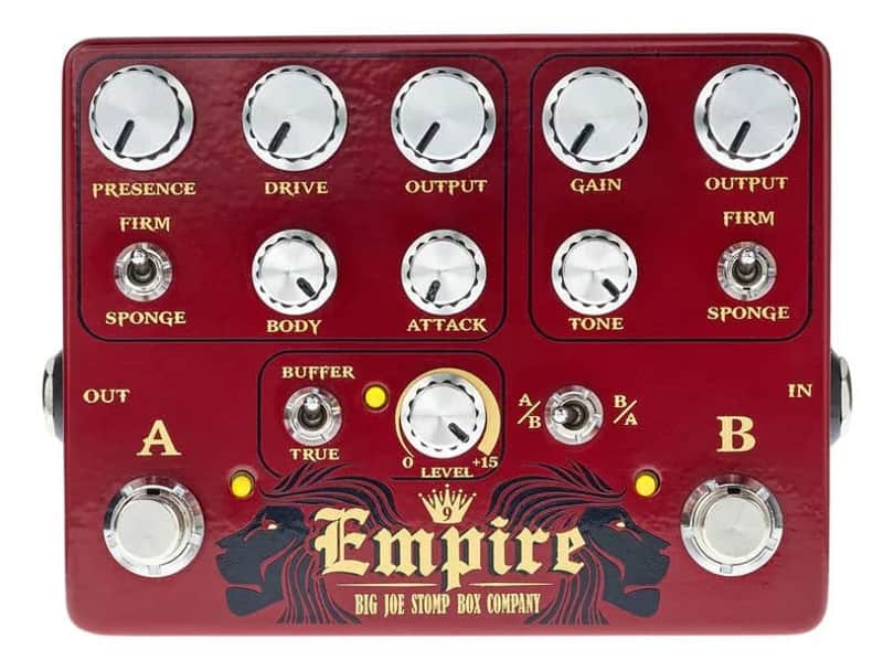 Big Joe Stomp Box Company B-502 Empire Analog Overdrive | Reverb