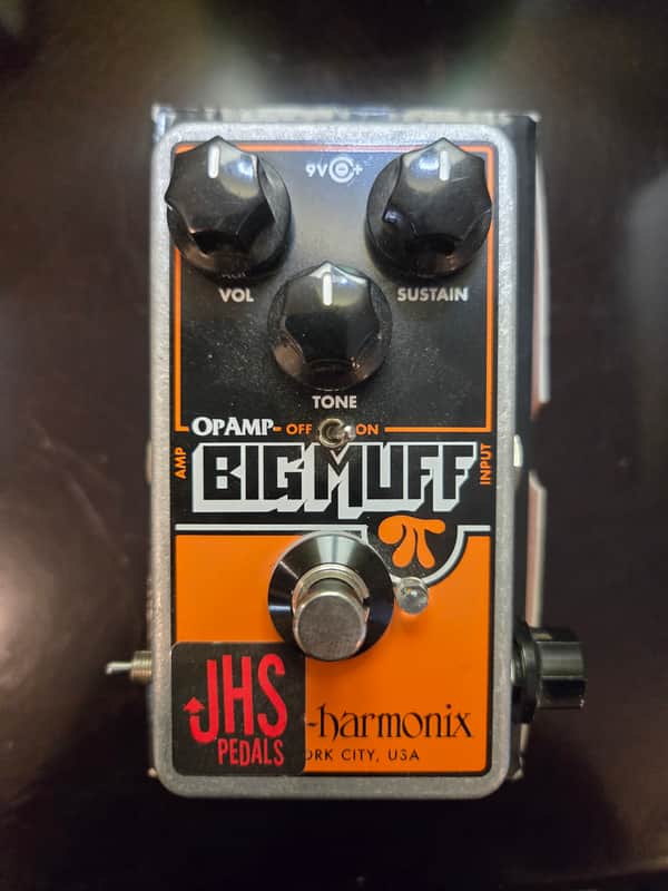 JHS Electro-Harmonix Op Amp Big Muff Pi Reissue with 