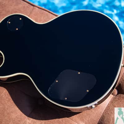 1989 Burny RLC-65 - 60's Style Les Paul Custom w Open Book Headstock & Split Diamond Inlay - Made in Japan - Pro Set Up w Perfect Frets/Action/Intonation! image 3