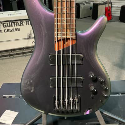 Ibanez SR505E Standard 5-String Bass - Black Aurora Burst image 2
