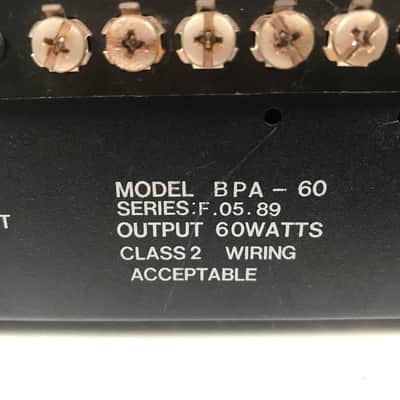 Bogen BPA-60 Power Amplifier image 4