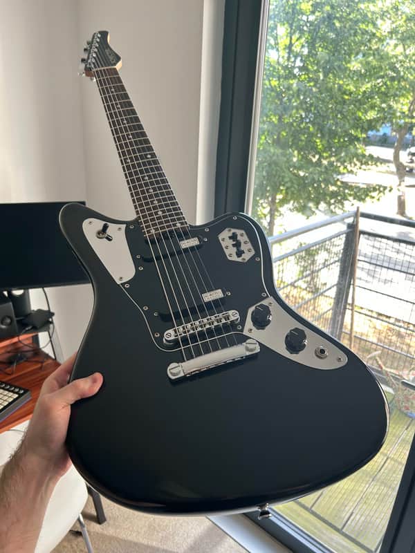 SCHECTER AR-07 Japan MIJ 7 String Offset Jaguar Jazzmaster | Reverb