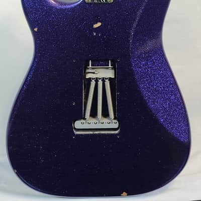 Fender Custom Shop Limited Edition Poblano II Strat Relic, Purple Sparkle, W/HSC image 15