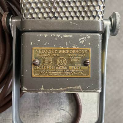 RCA 44A Ribbon Microphone #1491 (VINTAGE) image 3
