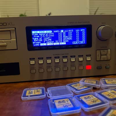 Akai CD3000XL MIDI Stereo Digital Sampler w 32MB RAM, ZuluSCSI 2026, 10X SD Analog & Digital Sound Library, New PSU, New LCD, New EPROM w OSv2.0, NOS CD-ROM w CD-R Library, Original English & Japanese Manuals  (1997) image 13
